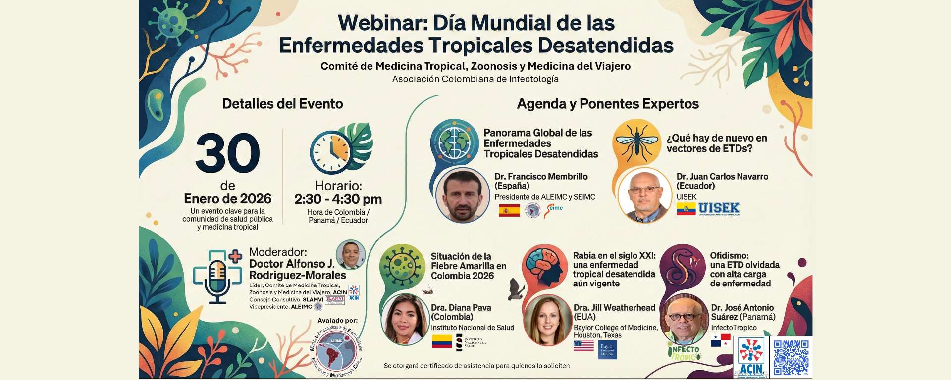 Webinar Día Mundial de las Enfermedades Tropicales Desatendidas